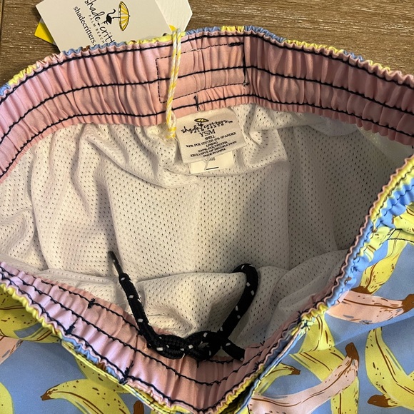 NEW! Shade critters swim trunks/Go Bananas print-boys size small (6/7) - Picture 5 of 5